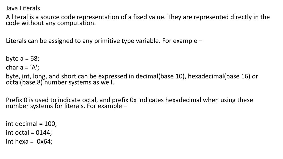 Java Basics PPT - PowerPoint Slides - MyPrivateTutor UAE