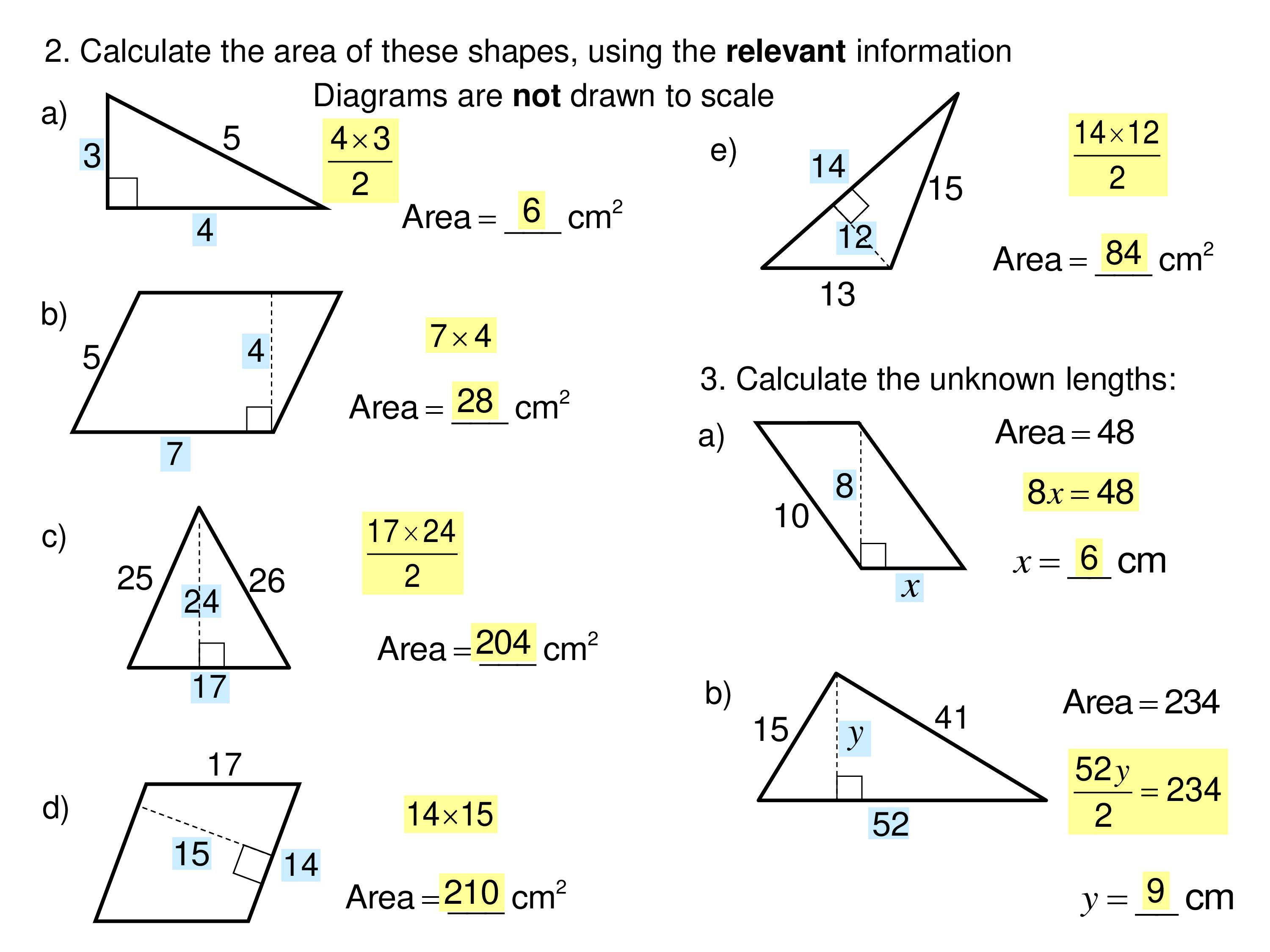 PPT On Area Of Triangles And Quadrilaterals - PowerPoint Slides