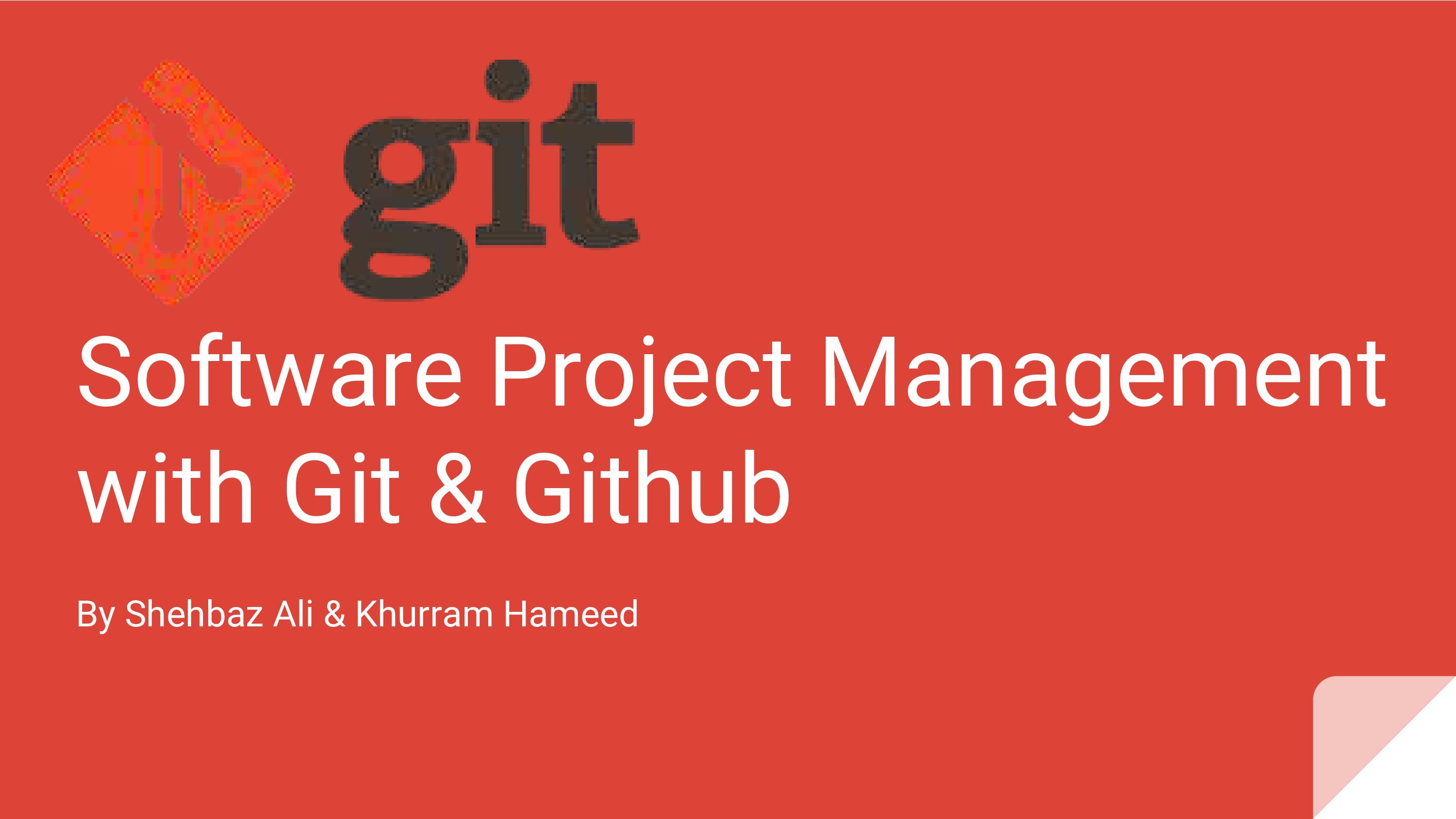 PPT On Software Project Management with Github