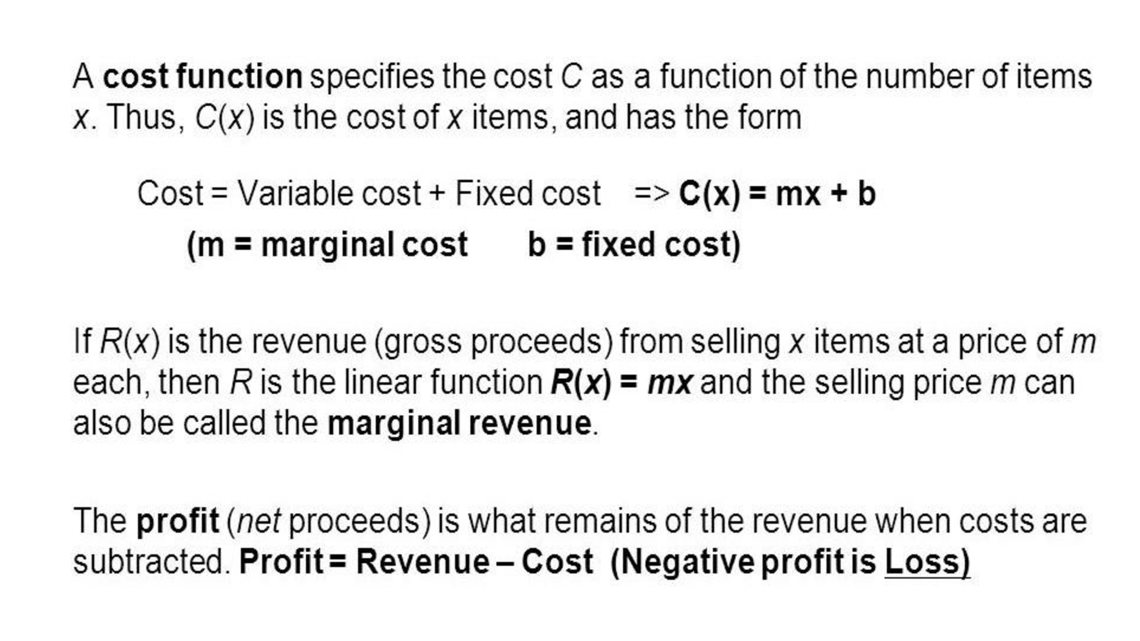PPt on Cost and Business
