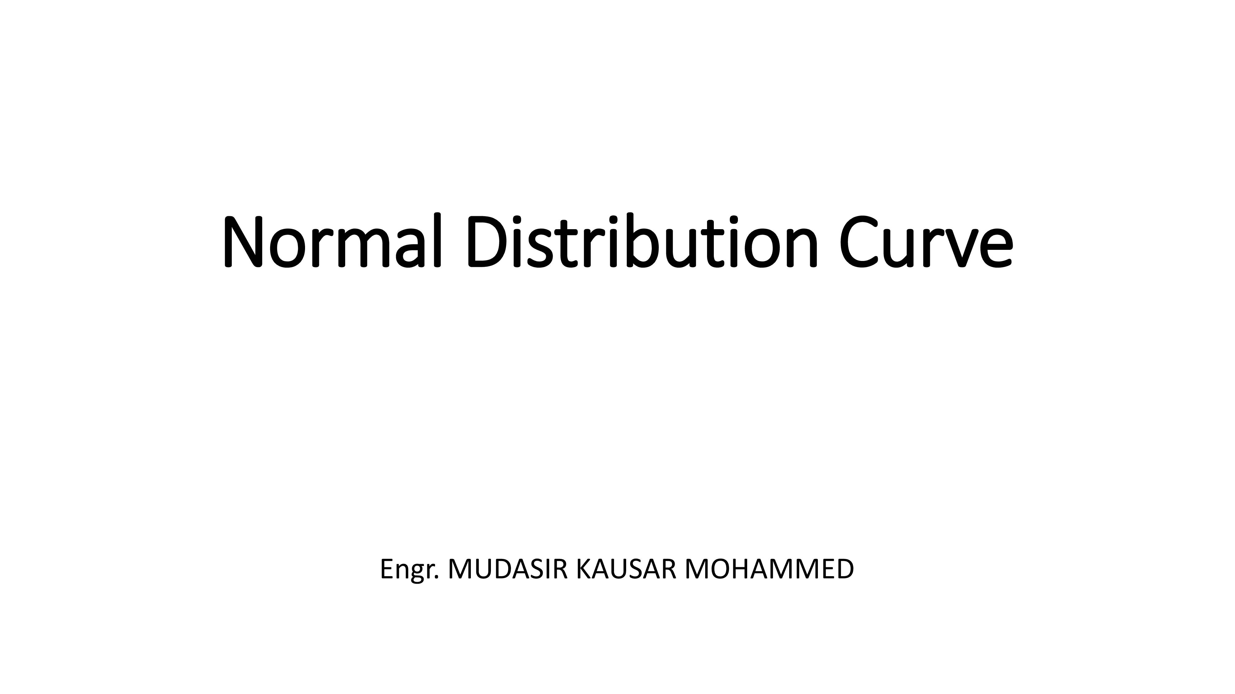 How to plot normal distribution curve in excel